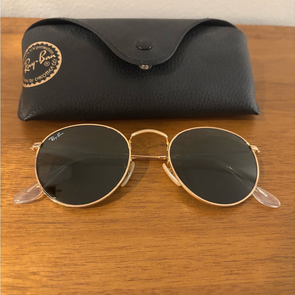 Ray-Ban Classic Gold Frame Sunglasses